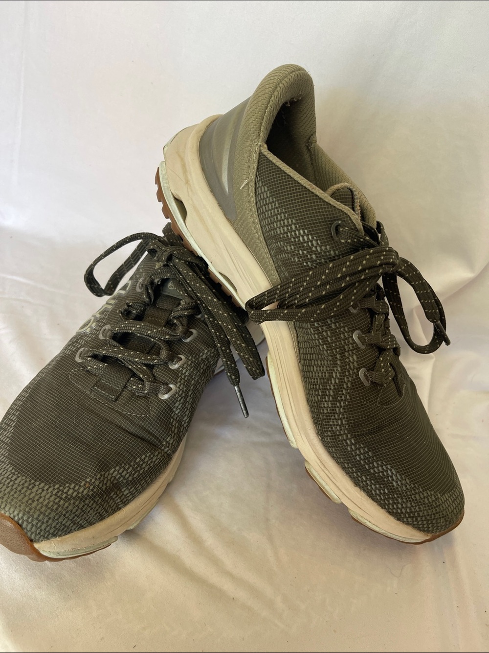 Ryka womens Olive Green Mesh Running Sneakerse 8.5